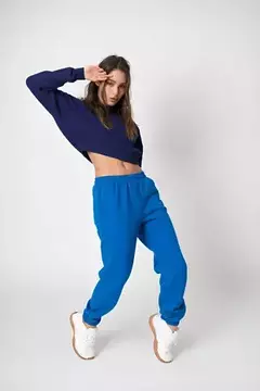 Buzo Corto Capucha Crop Top Dama Oversize - WINNERS INDUMENTARIA