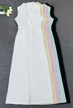 0031 - MACACÃO LONGO ALTA COSTURA na internet