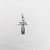 PINGENTE CRUCIFIXO M1 DE AÇO INOX PRATA - comprar online