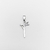 Pingente Fé De Aço Inox Prata 1.8cm - 3cm