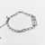 Pulseira Cartier Medalha Cruz De Aço Inox Prata 5mm - Ajustável na internet