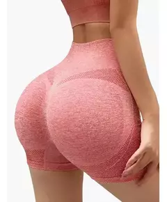 Calza Short Frunce Mujer Push Up Levanta Cola Importada - tienda online