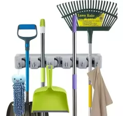 ORGANIZADOR ESCOBERO 6 GANCHOS DELUXE - comprar online
