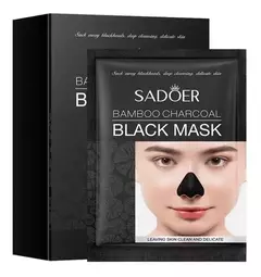 Mascarilla Facial P Piel Mixta Nariz Espinillas Carbón Bambú