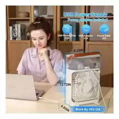 Mini Ventilador Aire FRIO - enfria tus ambientes - tienda online