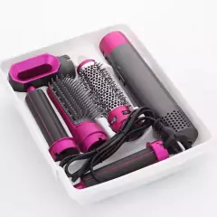 Set Moldeador Secador Cepillo 5 En 1 Eléctrico Accesorios - tienda online