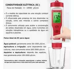 Imagen de Medidor de Ph Digital 4 En 1 medidor de calidad de agua