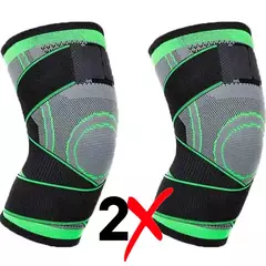 Rodillera Ajustable Deportiva Elástica Compresora Lesión Gym X2