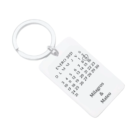 Llavero Date 0.4 (Personalizado) en internet