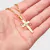 Collar Minimal Cruz - tienda online