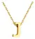 Collar Letra / Gold
