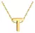 Collar Letra / Gold - tienda online
