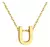 Imagen de Collar Letra / Gold