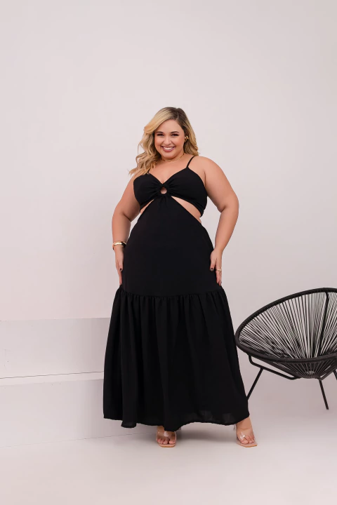 Vestido Ruthy Plus Liso