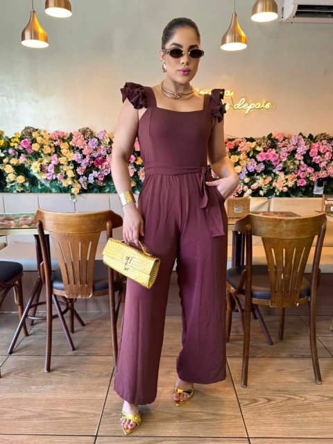 Macacão Roberta Liso