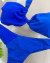 Conjunto Biquíni Mag Azul Bic Um Ombro Calcinha Asa delta - loja online