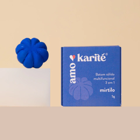Batom Sólido Multifuncional 3 em 1 - Mirtilo - comprar online