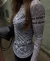 Blusa de tule Jornal na internet