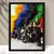 QUADRO PLACA VELOZES E FURIOSOS moldura e vidro 42x30cm - comprar online