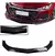 Saia Frontal Universal Ajustável Black Piano - Gustacarparts