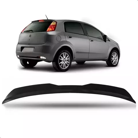 Aerofólio Punto Black Piano Sport Hatch Universal