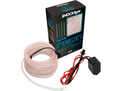 FITA NEON BRANCA 3 METROS - SHOCKLIGHT