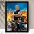 QUADRO PLACA VELOZES E FURIOSOS moldura e vidro 42x30cm - Gustacarparts