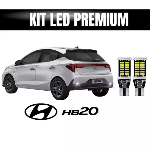 Lampadas Led Ré Premium Hyundai HB20 HB20s 2023 2024 Canbus Canceller