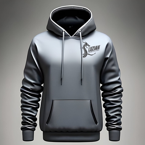 MOLETOM LUZIAN CINZA TAM GG