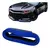 Saia frontal ajustável Flexível PVC Preto e Azul Universal - comprar online