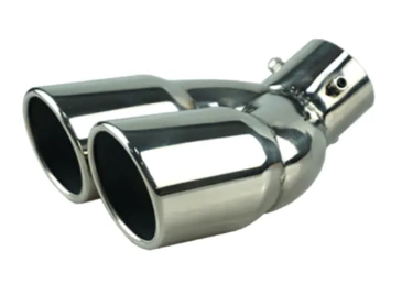 Ponteira Escapamento Aço Inox Esportiva Dupla 3polegadas INOX - comprar online