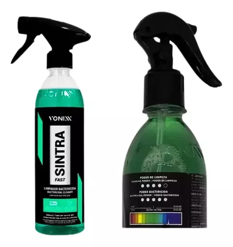 Sintra Fast Limpador Bactericida Automotivo Vonixx 500ml