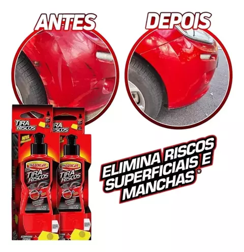 Elimina Riscos 120g Luxcar Remove E Tira Riscos Superficiais