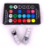Par Lampada Pingo Rgb T10 Led Farol Carro Muda Cor Controle