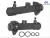 CILINDRO MESTRE FREIO BR 514407 MERCEDES-BENZ ALGOMAIS 1313/1513/1519/2213/0362/0364/1516 - 3454307701