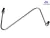 CANO INJETOR 3õ CILINDRO OM364LA MERCEDES-BENZ ALGOMAIS OM 364LA/710PLUS/L914/1214C/712 - 3740701433