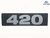 EMBLEMA 420 GRADE SCANIA ALGOMAIS SERIE 4 - 1401229