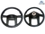 VOLANTE ESPORTIVO 445MM TODO PRETO VOLKSWAGEN ALGOMAIS TODOS EXCETO ONIBUS MOTOR DIANTEIRO - 2RD415651B