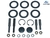 REPARO MANGA DE EIXO FORD ALGOMAIS CARGO 16TON. - BE9H3111A - comprar online