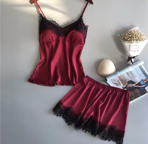 Conjunto em renda Shortinho