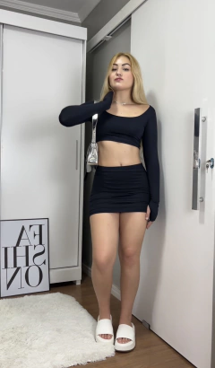 Conjunto Helena preto