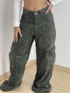 Calça Cargo Verde