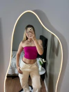 Tube top pink
