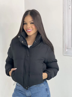 puffer preta