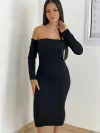 Vestido Sabrina Preto