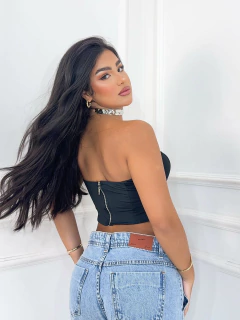 Corset Preto tule - comprar online