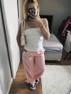Calça rosa sport
