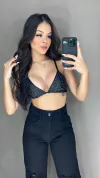 Top Preto de Brilho