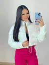 Jaqueta Puffer Branca