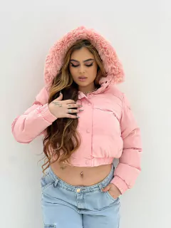 Puffer Maju rosa - comprar online